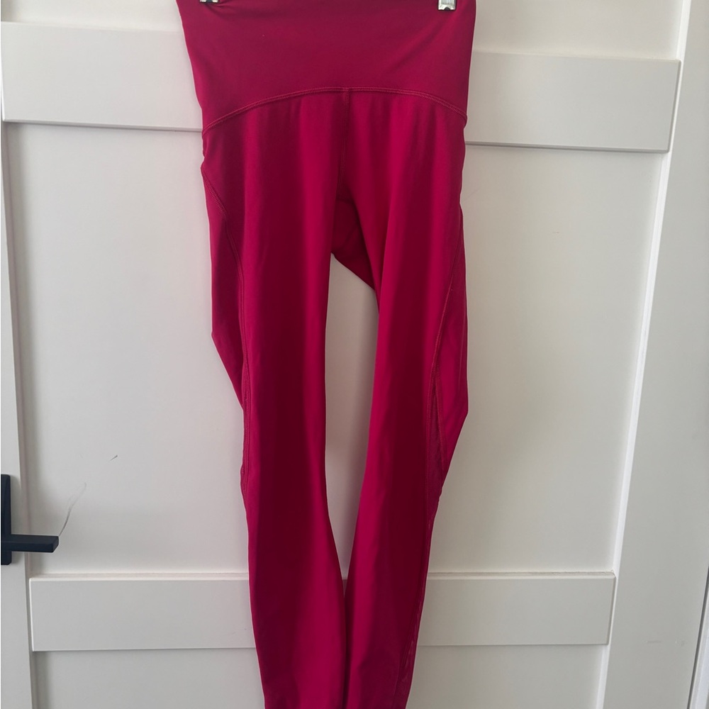 Lululemon Train Times Pant 25" Calypso Pink size 2 EUC - Picture 5 of 6